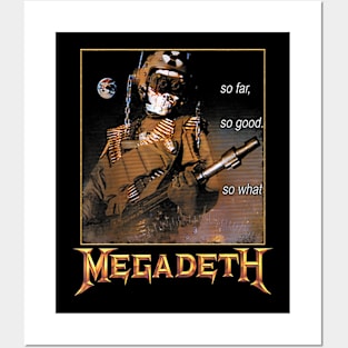 Megadeth – So Far, So Good, So What, Nuclear Posters and Art